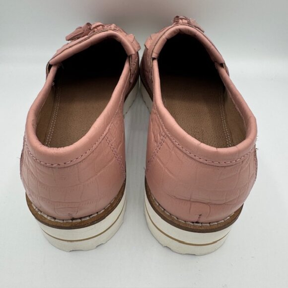 ASOS Designs Women's Pink Chunky Tassel Loafers Size 7 - Picture 4 of 7